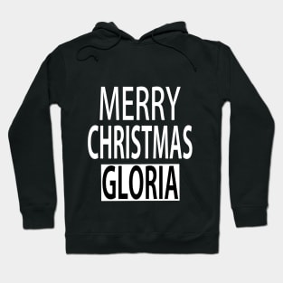 Merry Christmas Gloria Hoodie